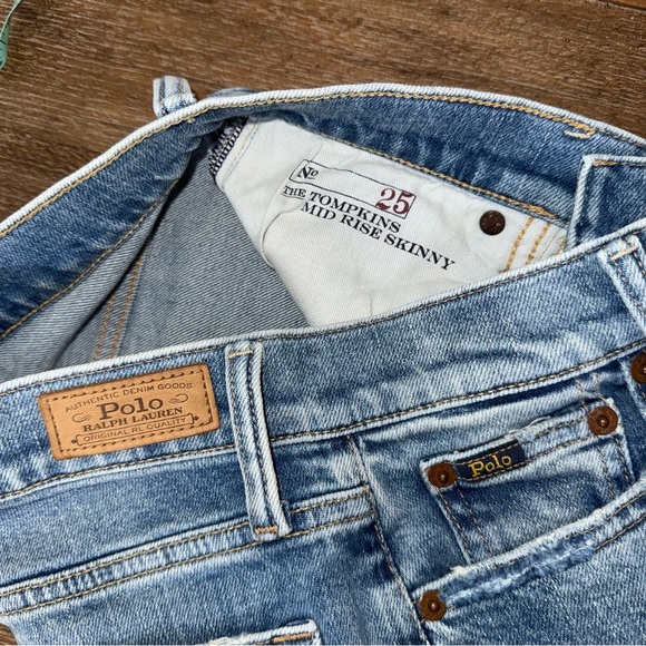 Polo Ralph Lauren The Tompkins Skinny Jean No. 25 NWOT - Picture 8 of 12